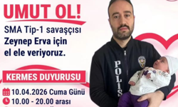 Afoyon Kocatepe Mahallesi’nden SMA’lı Zeynep Erva İçin Kermes Çağrısı