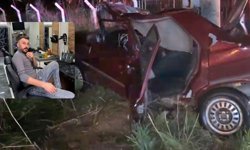 Komşuda Feci Kaza: Yağışlı Hava Can Aldı... Genç Sürücü Hayatını Kaybetti