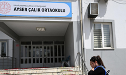 Ayser Çalık Ortaokulu yeniden eğitime başladı