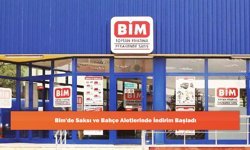 Bim'de Saksı ve Bahçe Aletlerinde İndirim Başladı