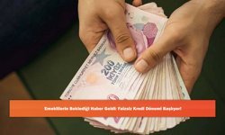 Emeklilerin Beklediği Haber Geldi: Faizsiz Kredi Dönemi Başlıyor!