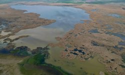 Kuraklıkla mücadele eden Eber Gölü’nden müjdeli haber: Seviyeler yükseldi