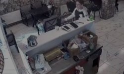 Kütahya Simav'daki korkutan depremin görüntüleri ortaya çıktı