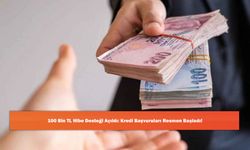 100 Bin TL Hibe Desteği Açıldı: Kredi Başvuruları Resmen Başladı!