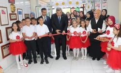 Sadıkbey İlkokulu’nda yıl sonu resim sergisi büyük beğeni topladı