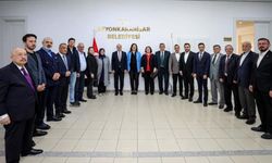 AK Parti Afyonkarahisar heyetinden Başkan Köksal'a ziyaret