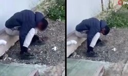 Film sahnelerini aratmayan görüntü: Sokak ortasında zombiye dönüştü!
