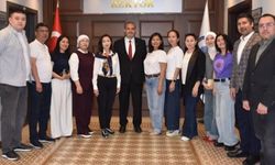 AFSÜ’de uluslararası buluşma: Kazak heyet Afyonkarahisar’da ağırlandı