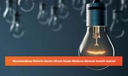 Afyonkarahisar Elektrik Alarmı: Birçok İlçede Günlerce Sürecek Kesinti Uyarısı!