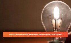 Afyonkarahisar Karanlığa Hazırlanıyor: Günler Sürecek Kesinti Uyarısı!