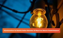 Afyonkarahisar’da Elektrik Hatları Bakımda: 25 Mayıs’tan İtibaren Kesinti Başlıyor!