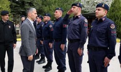 Vali Dr. Naci Aktaş’tan Tatarlı Jandarma Karakoluna Denetim Ziyareti