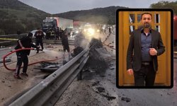 Otomobil Alev Topuna Döndü... Eski Milletvekili Salih Koca’nın Yeğeni Dehşet Saçan Kazada Can Verdi!