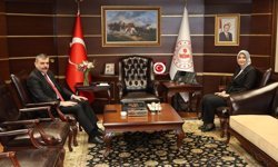 Bakan Çiftçi’den Bakan Yardımcısı Yiğitbaşı’na Ziyaret