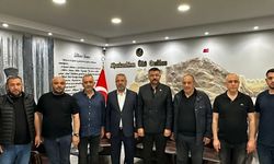Tanınmış iş insanlarından Afyonkarahisar Ülkü Ocakları Başkanı Mesut Çetinkaya’ya hayırlı olsun ziyareti