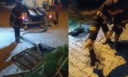 BOLVADİN'DE KORKU DOLU ANLAR: MENFEZDEN GELEN SESLER ORTALIĞI AYAĞA KALDIRDI