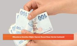 Milyonlarca Emekliye Müjde: Bayram Öncesi Maaş Takvimi Açıklandı!