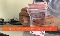 Öğrencilere Büyük Destek Paketi: 7.500 TL Ödeme Detayları Açıklandı!