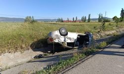 Afyonkarahisar’da Feci Kaza! Takla Atan Otomobilde 1 Kişi Hayatını Kaybetti