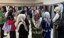 Döğer’de yıl sonu sergisinde el emeği eserler beğeniye sunuldu