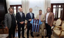 Trabzon kültür temsilcilerinden Vali Aktaş’a ziyaret