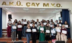 AKÜSEM bir ayda dört farklı eğitim programını başarıyla gerçekleştirdi
