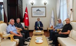 Vali Aktaş, muhtar, STK temsilcileri ve gönüllüleri makamında ağırladı