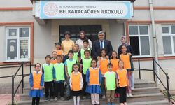 Müdür Sünnetci’den çocuklara kültürel mirası yaşatan armağan