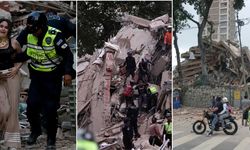 O ülkede peş peşe feci deprem! 39 saniyede ülke kabusa uyandı