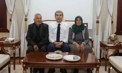 Şehit Cüneyt Taşyürek’in Ailesinden Vali Dr. Naci Aktaş’a Anlamlı Ziyaret