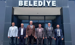 İş insanları Yaylabağı Belediye Başkanı Akgedik’i ziyaret etti