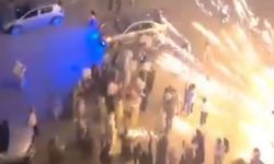 Nişan Kutlamasında Korku Dolu Anlar! Havai Fişek Davetlilerin Üzerine Ateşlendi