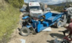 Afyonkarahisar’da Tarım Aracı Kazası: Minibüsün Çarpıştığı Patpat Sürücüsü Yaralandı