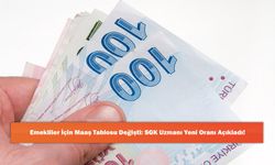 Emekliler İçin Maaş Tablosu Değişti: SGK Uzmanı Yeni Oranı Açıkladı!