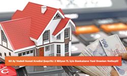 60 Ay Vadeli Konut Kredisi Şaşırttı: 2 Milyon TL İçin Bankaların Yeni Oranları Netleşti!