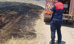 Şuhut Mahmut Köyünde Korkutan Yangın: Alevler Tarım Arazilerine Sıçramadan Söndürüldü