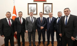 AK Parti Afyonkarahisar milletvekillerinden Bakan Tekin'e ziyaret: Afyon'un eğitim projeleri masaya yatırıldı