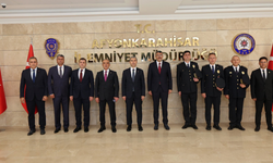 İçişleri Bakan Yardımcısı Ali Çelik ve Vali Dr. Naci Aktaş’tan İl Emniyet Müdürlüğü’ne Ziyaret