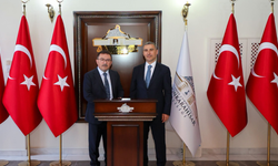 Eski İçişleri Bakanı Selami Altınok'tan Vali Naci Aktaş'a Ziyaret