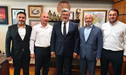 Milletvekili Özkaya Memur-Sen yöneticilerini TBMM'de ağırladı