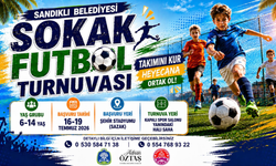 Takımını kur, bu heyecana ortak ol! Sandıklı Belediyesi'nden ödüllü sokak futbolu turnuvası...