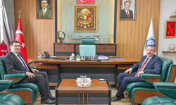 SGK İl Müdürü Çelikbaş'tan Başkan Öztaş'a ziyaret