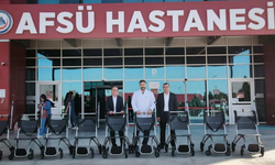 Ahmetpaşa Belediyesi'nden AFSÜ Hastanesi'ne hasta konforunu artıracak destek