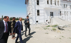 Vali Aktaş'tan Çay'daki yeni emniyet binası inşaatına yakın takip