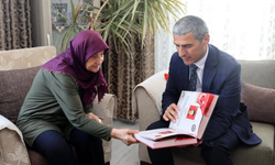 Vali Naci Aktaş, şehit Kadir Özcan'ın ailesini ziyaret etti