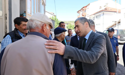 Vali  Aktaş, Hocalar'da esnaf ve vatandaşlarla bir araya geldi