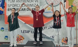 Afyonlu Nuray Can'dan büyük gurur: Taekwondoda Türkiye üçüncüsü oldu