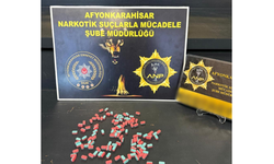 Afyonkarahisar'da 121 uyuşturucu hap ele geçirildi: Şüpheli tutuklandı