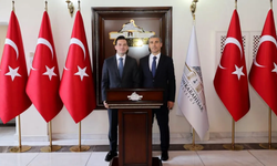 Göç İdaresi Başkanı Muhammet Selami Yazıcı, Vali Aktaş'ı ziyaret etti