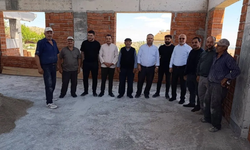 İl Müftüsü İmamoğlu, Değirmenayvalı'ndaki Muhammed-ül Emin Cami inşaatını ziyaret etti